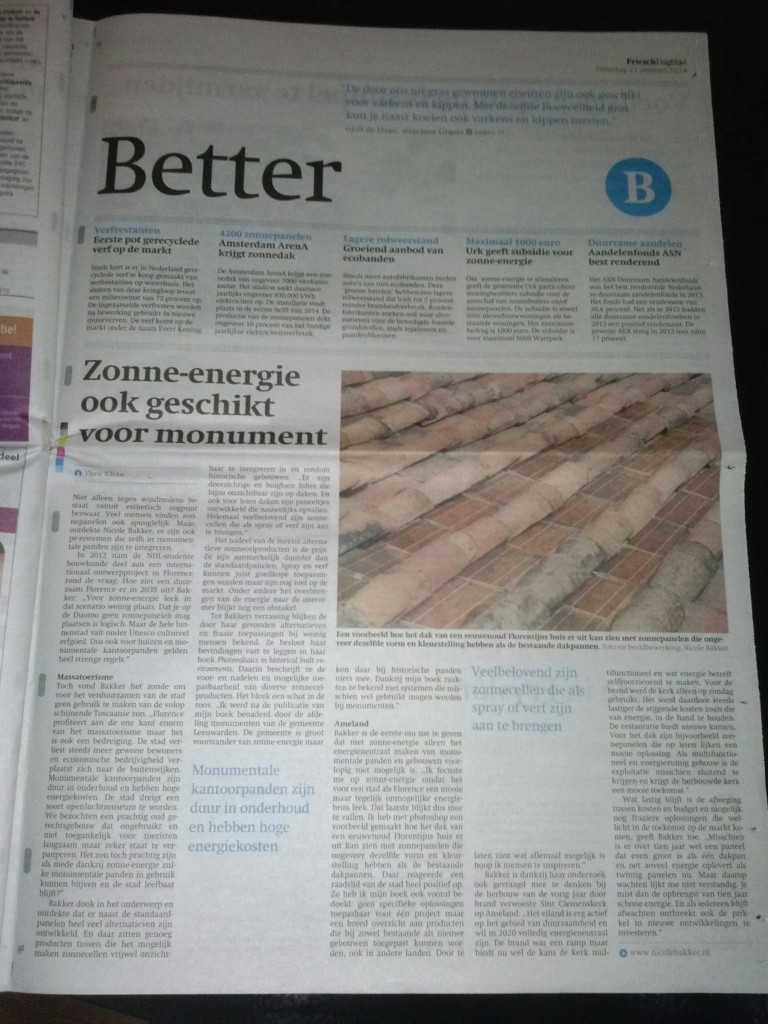 Friesch dagblad 21-01-2014
