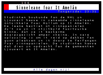 Teletekst omrop Fryslân