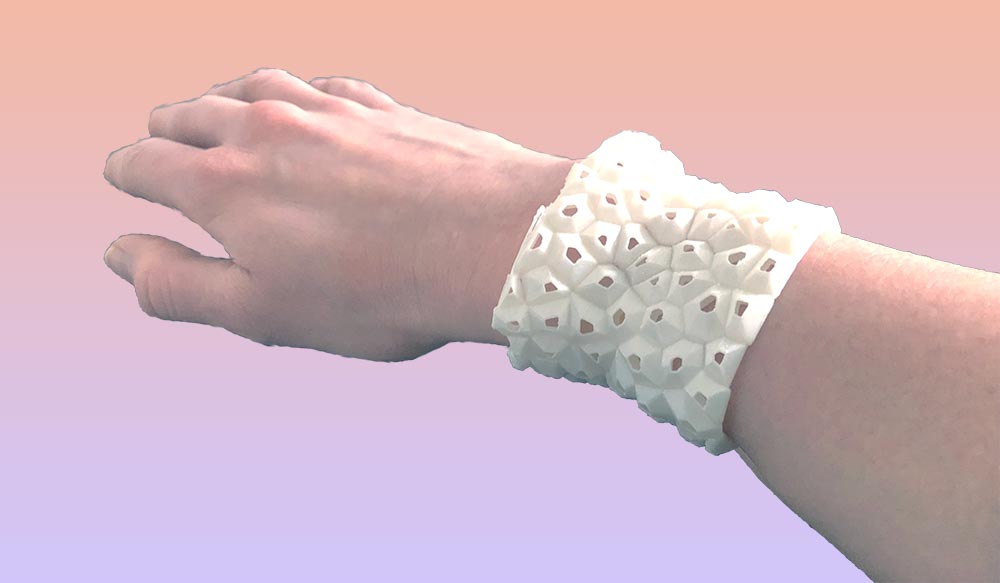 3D printed bracelet (2021)
